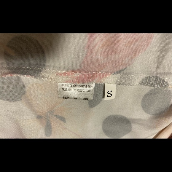 Beautiful summer dress short sleeve / size S - Picture 8 of 8